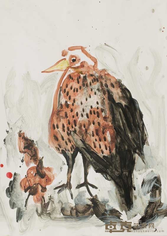 涂鸦29 纸本丙烯 40x50cm
