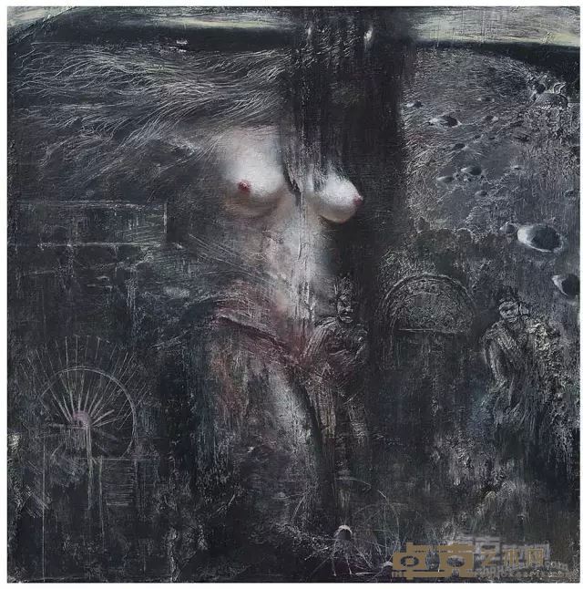 移民计划一 lmmigration Plan 1 120CMX100CM 黎柯汝 2013年