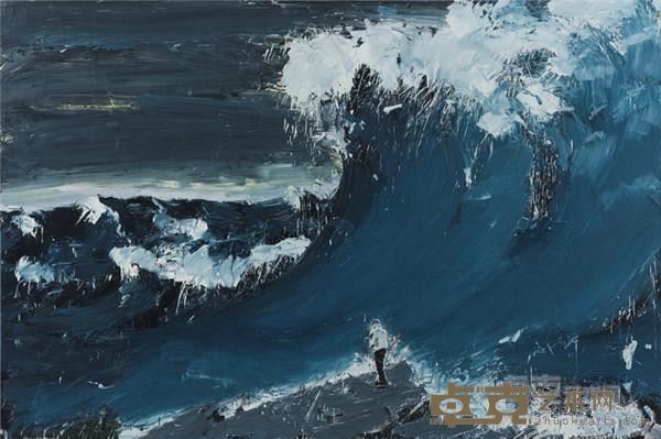 《海浪》 陈恒 200x300cm 2016年