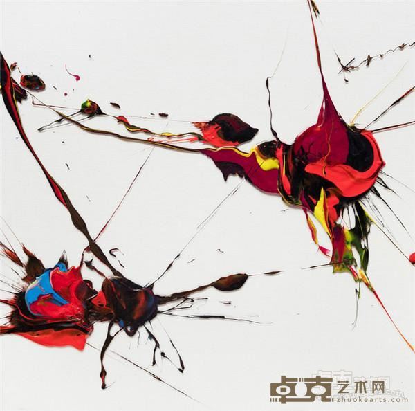 《无题之五》 卢征远 200x200cm 40x40cm 2015年