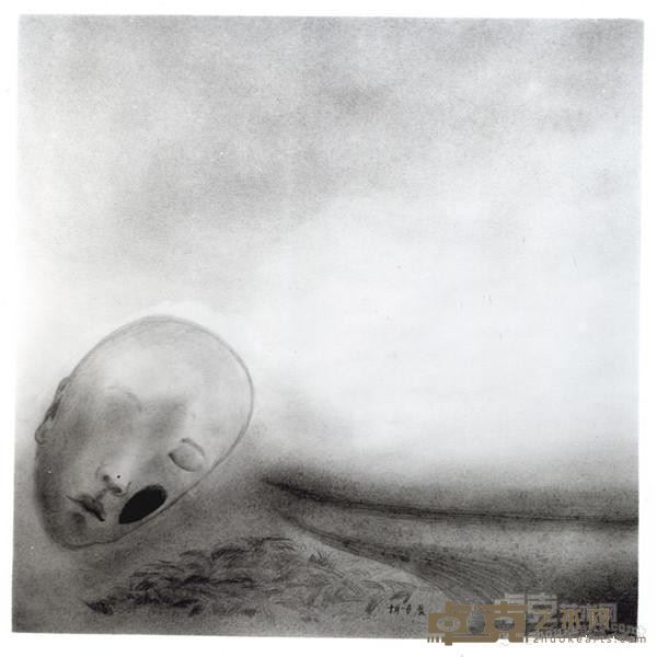 《石头的记忆》 饶凌华 50x5000cm 2009年