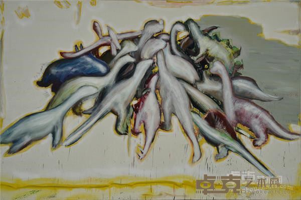 《他们在哪里？》 周轶伦 300x200cm 2008年