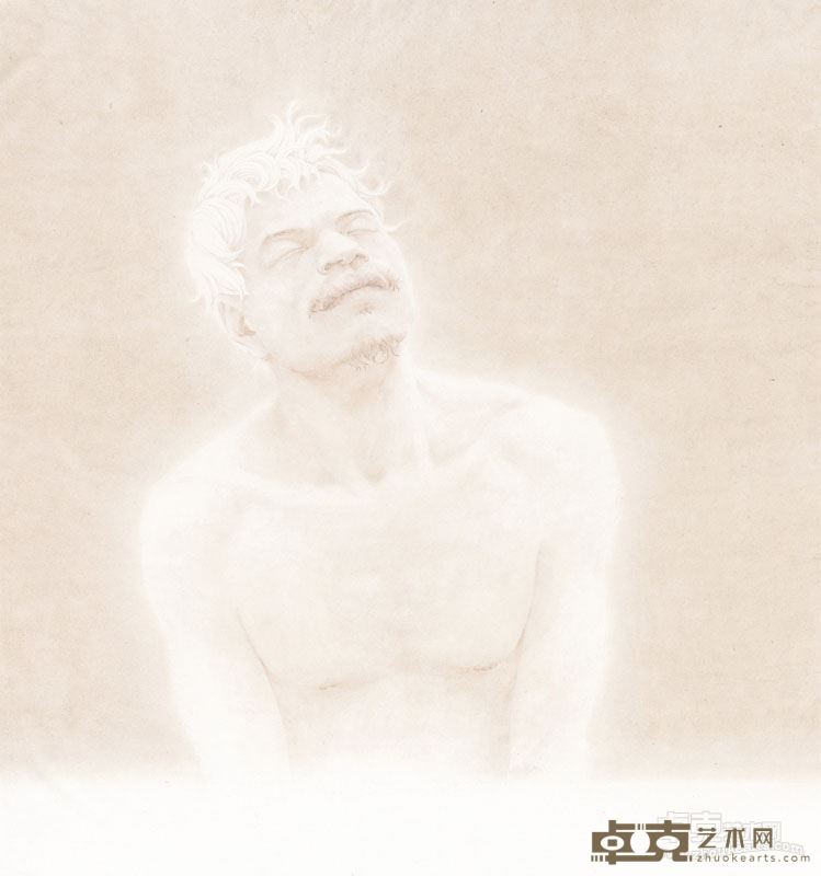 杭春晖《仰光2》纸本水墨 78x83.5cm2013