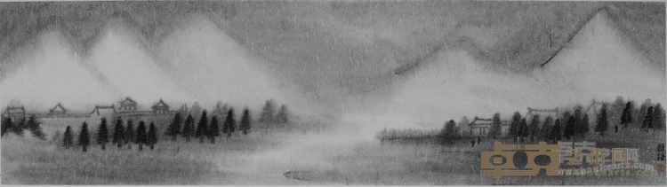 朱雅梅《观之二》137x35cm 2015年