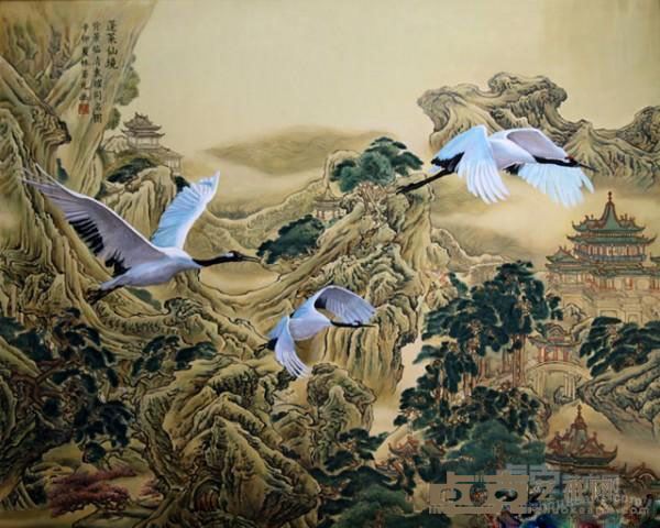 《蓬莱仙境2》 林圣元 200x160cm