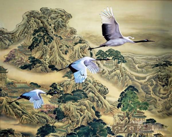 《蓬莱仙境1》 林圣元 200x160cm