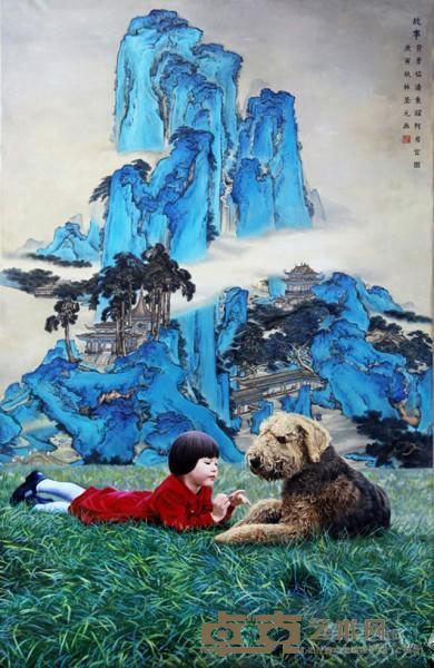 《故事》 林圣元 200x130cm