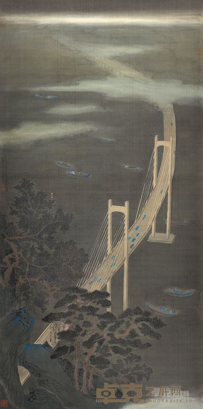 陈金坚－远方－115x235cm