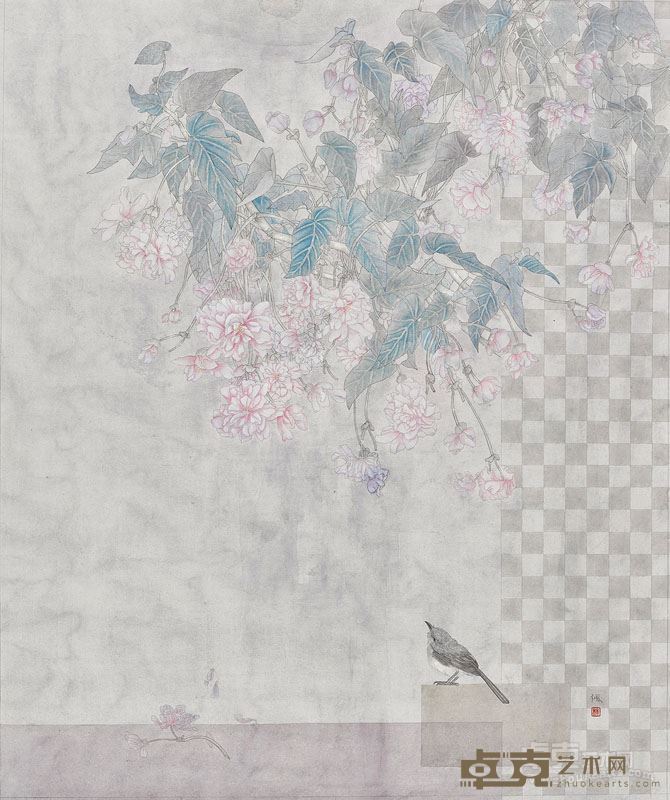 林枫－花语禅心－97x68cm