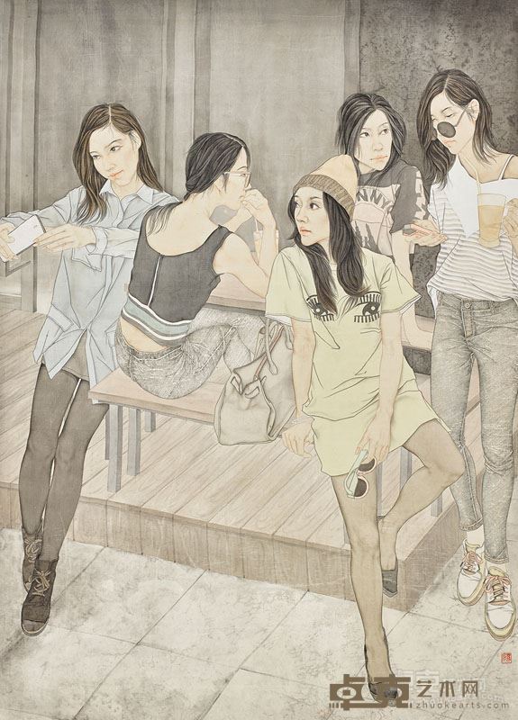 罗俊－息－135x190cm
