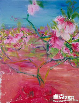 “花间记”周春芽绘画雕塑作品展