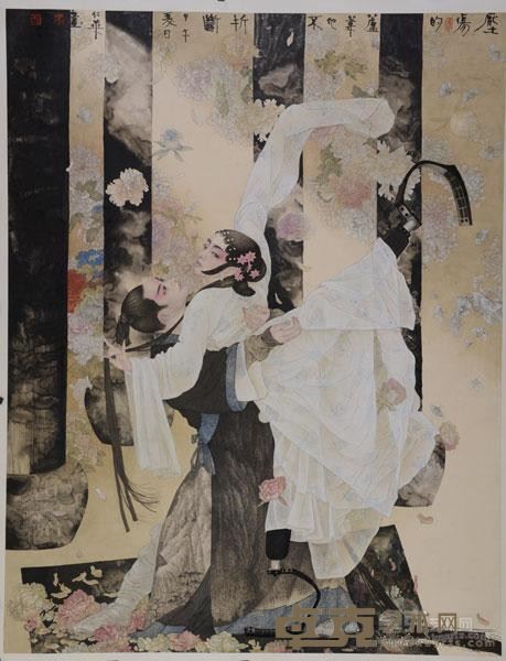 《压伤的芦苇他不折断》 220x180cm 2014年
