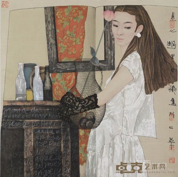 素心幽 100*100cm