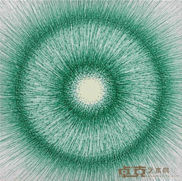 《元速》 孟禄丁 200x200cm 2014