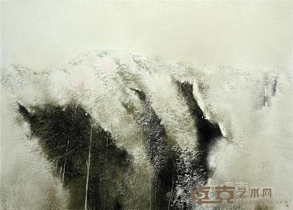 《记忆.山》 马志明 100x140cm 2015