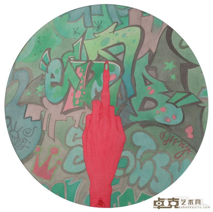 杂记系列·7.3 绢本 39x39cm