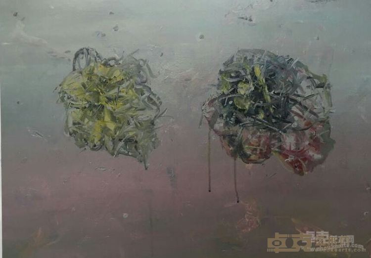 杨鸿 陨石5 铜板纸 2016年 55x75厘米