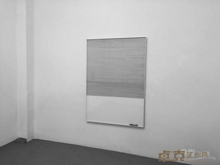 宋兮 《线性运动—8》 108.6X154cm 纸上中性笔 2014